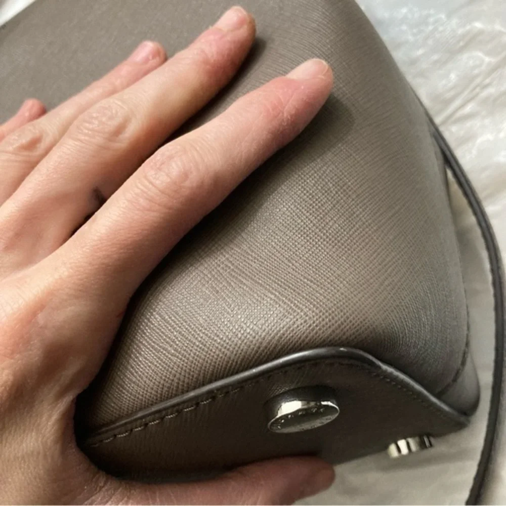 Michael Kors savannah large saffiano leather satchel bag with strap
